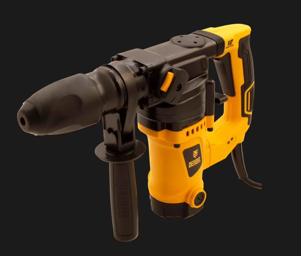 Купить Перфоратор электрический DENZEL RHV-1100-26, SDS-plus, 1100 Вт, 4 Дж, 3 режима